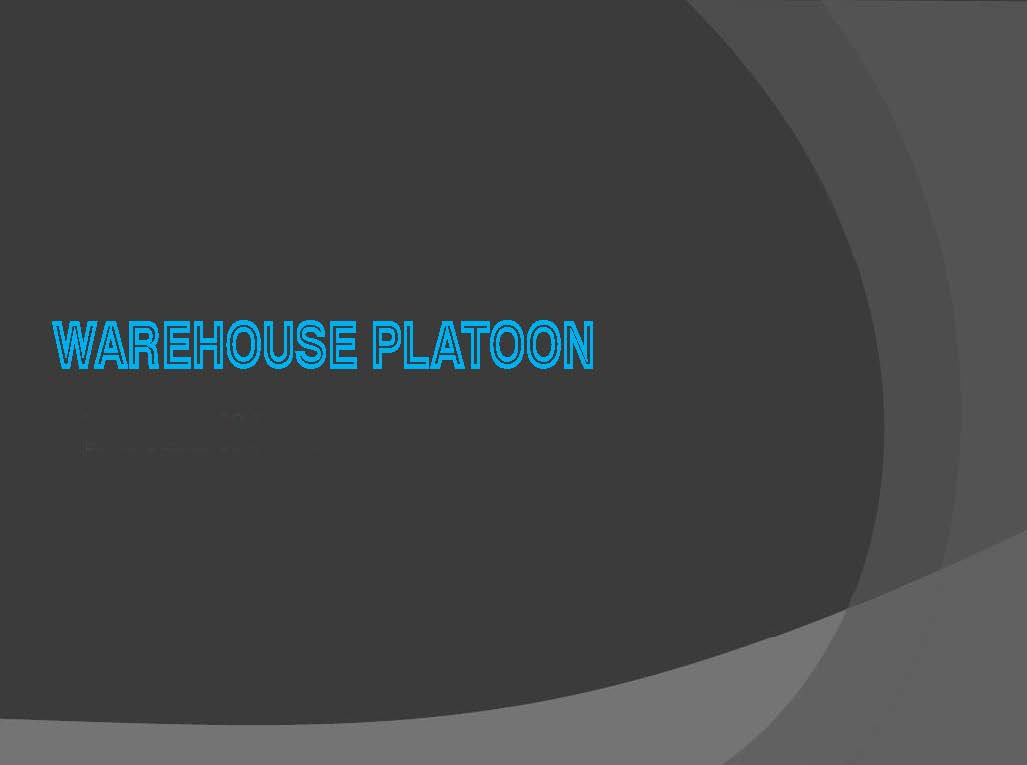Warehousing Plat